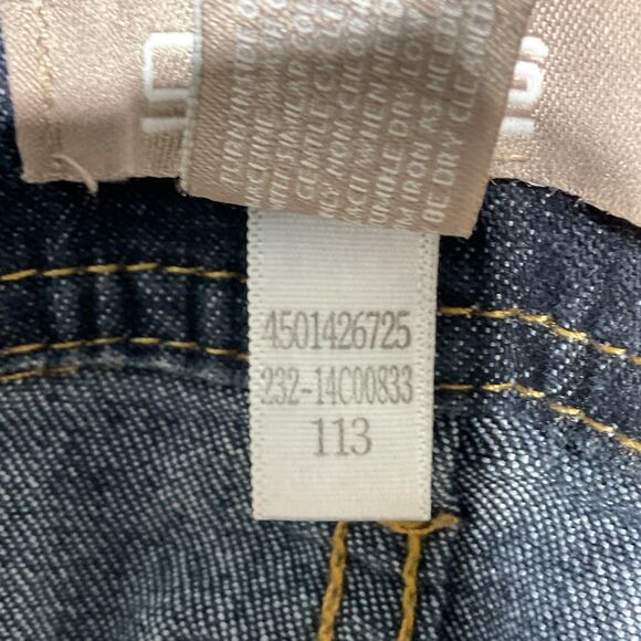 Chico's Classic Straight Jeans Blue Cotton Blend 29" Inseam - Picture 6 of 9